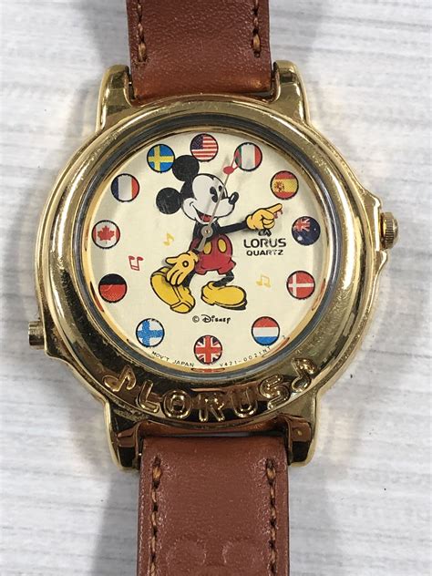 vintage mickey mouse watch identification